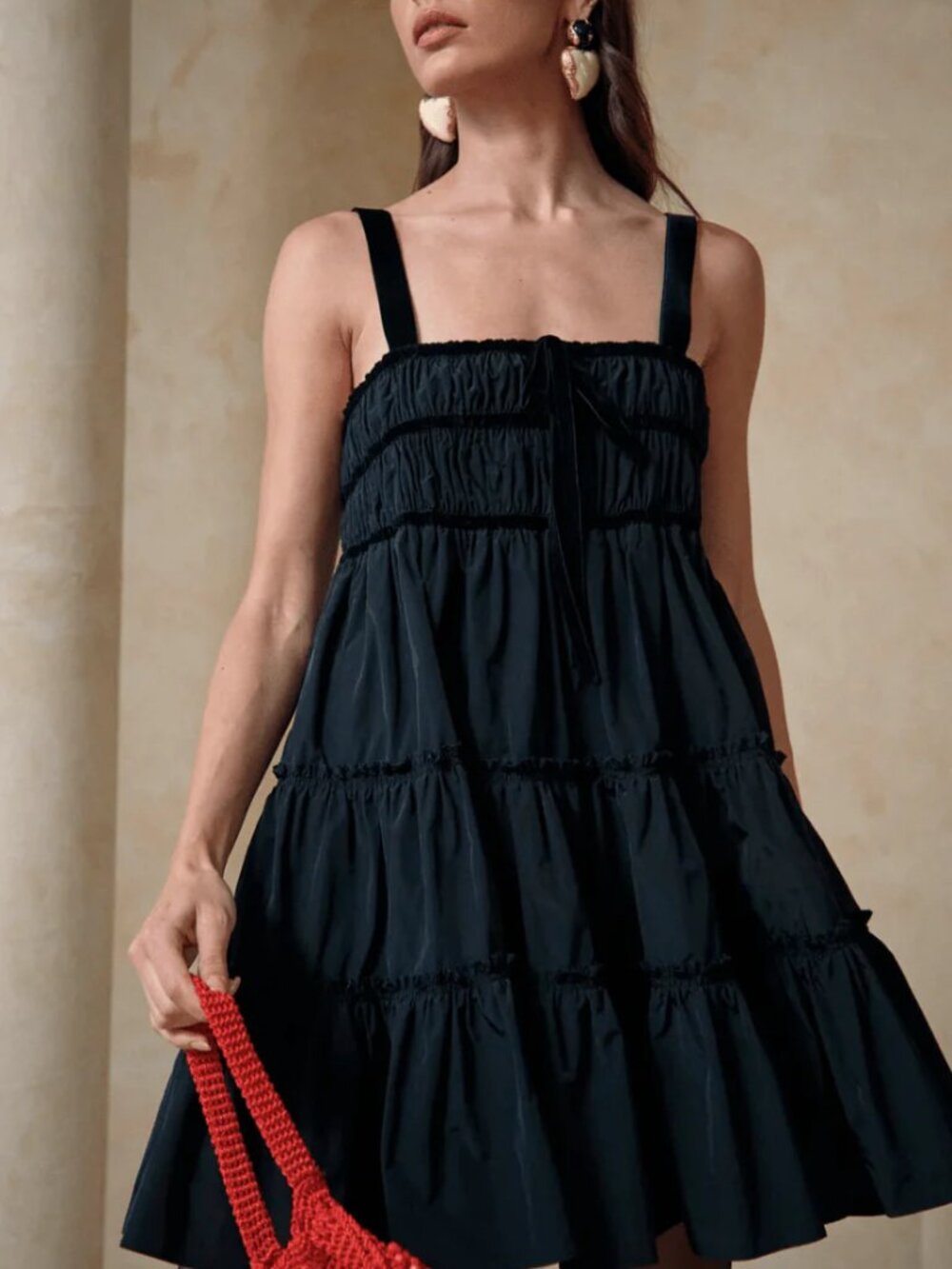 NWT HUNTER BELL Fleur Dress in Onyx